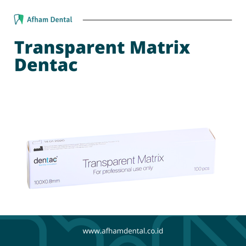 Transparent Matrix Band Dentac – Afham Dental